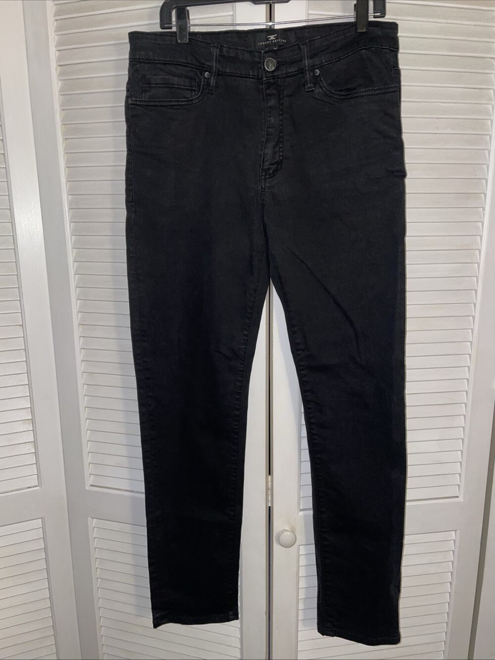 NWT Jordan Craig Legacy Edition Aaron Black Denim Jeans Men Sz 34x32 JM3103